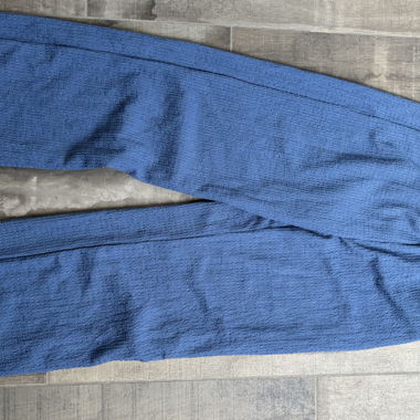 Pantalon bleu décontracté