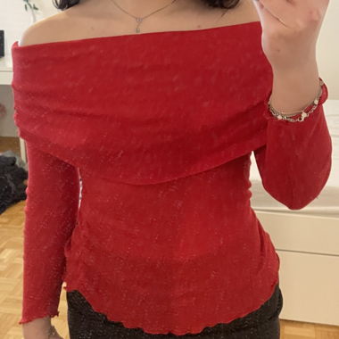 schulterfreies top