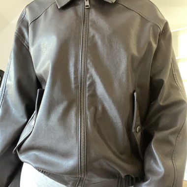 Bershka Faux Leather Jacket