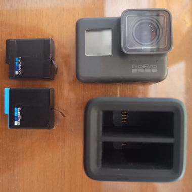 Caméra d’action GoPro avec 2 batteries