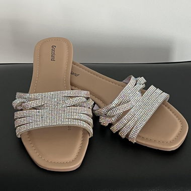 RHINESTONE SANDALS