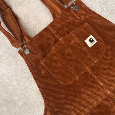Salopette Carhartt in velluto a coste