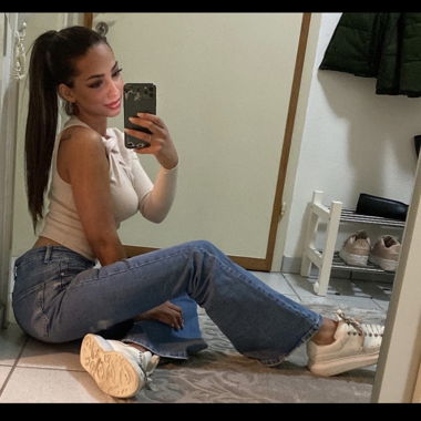 Jeans Bershka à jambes évasées