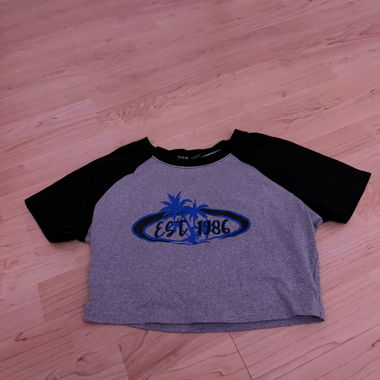 3er Pack Bauchfreie T-shirts