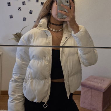 Veste d'hiver blanche taille S New Yorker