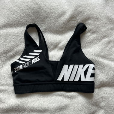 Schwarzer Nike Sport Bh