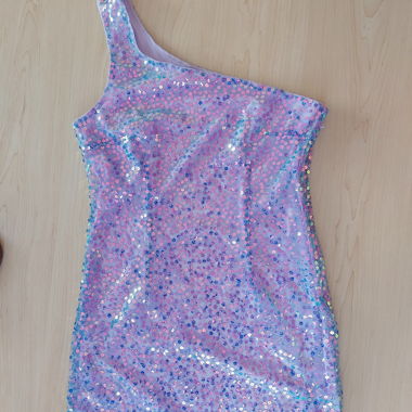 Abito monospalla SOMETHINGNEW / con paillettes