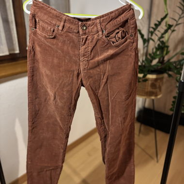 Rust Corduroy Pants