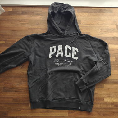 Hoodie Grau/Schwarz