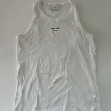 Top a Canotta a Coste Calvin Klein Jeans