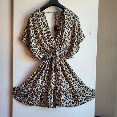Abito con stampa leopardo Gold&Silver