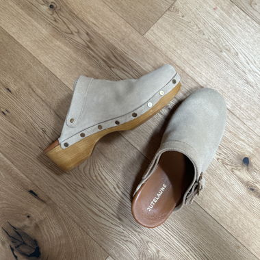 Jutelaune Clogs Beige