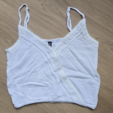 White Lace Top Gr. 34