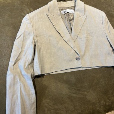 Veste blazer courte ZARA