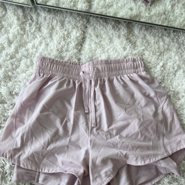 Purple sport shorts 