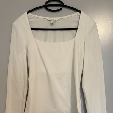 Longsleeve weiss