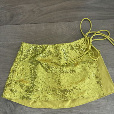 Mini jupe à sequins 