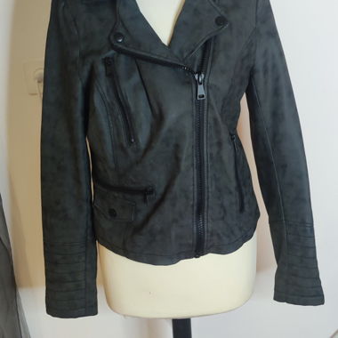 Giacca biker nera Yessica