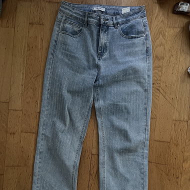 Glitzer Jeans