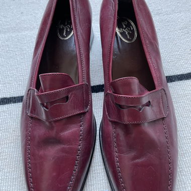 Burgundy Oliver Grant Loafers