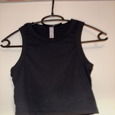 Crop top bretelles 
