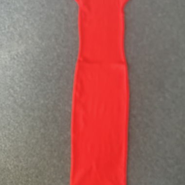 Abito lungo rosso Zara