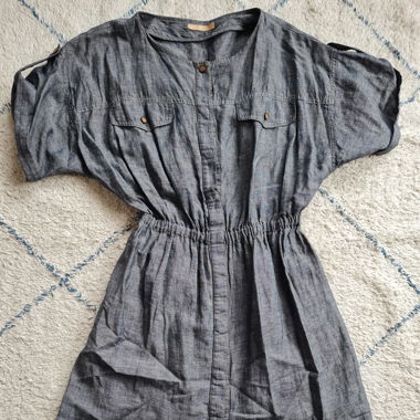 Sommerkleid, Marke Sessun, Denim-Look
