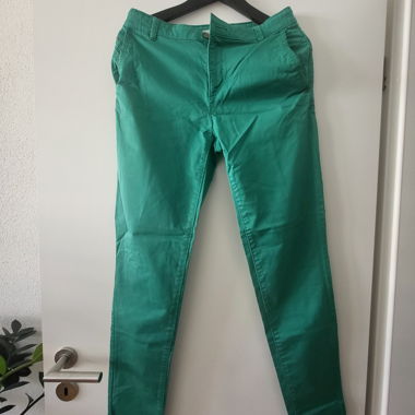 Chino Esprit Organic donna verde taglia S/36