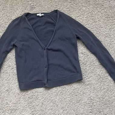 ARMEDANGELS Cardigan bleu Grösse M