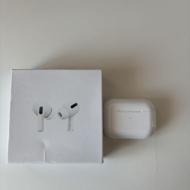 White earphones