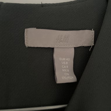 Graues Kleid H&M