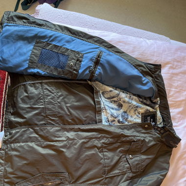 Übergangsjacke mit Kapuze