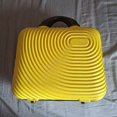 Yellow Hard Shell Suitcase