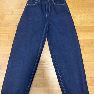 Bershka Royal Blue Baggy Jeans