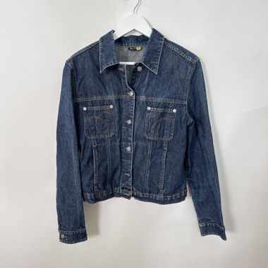 Mang Retro-Style Jeansjacke