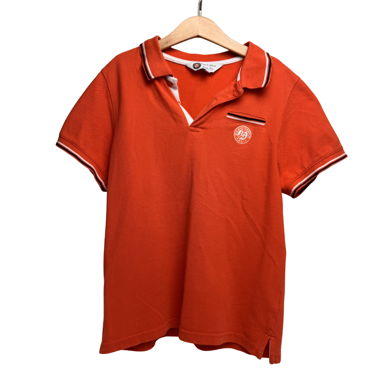 Polo bambino Roland Garros Parigi arancione 10A 140