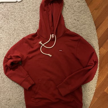 Hoodie Levis rouge