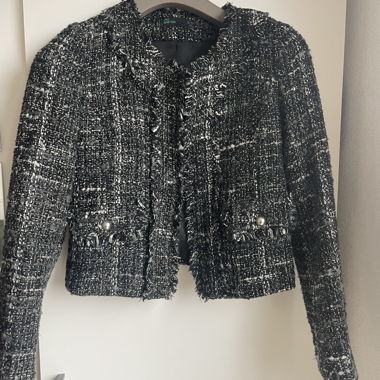 Veste en tissu chic