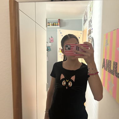 T-shirt noir Sailor Moon