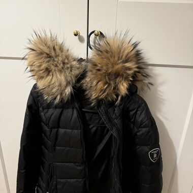 Rock and Blue Jacke, mit Echtfell
