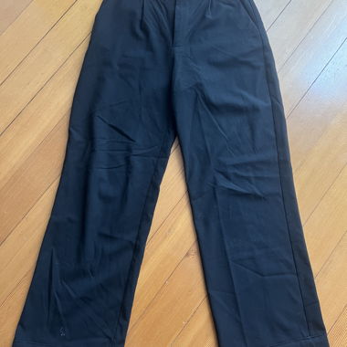 Pull&Bear Pantalon de costume noir