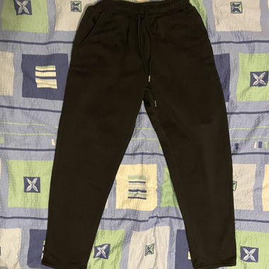 Ensemble noir en polyester 