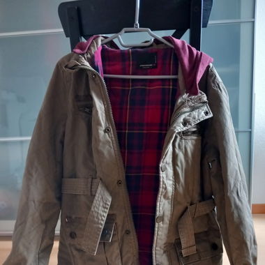 Olive grüne Jacke XL