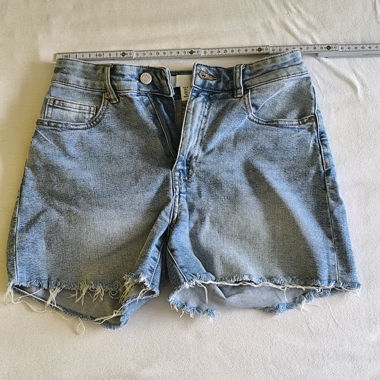 Jeans corti blu
