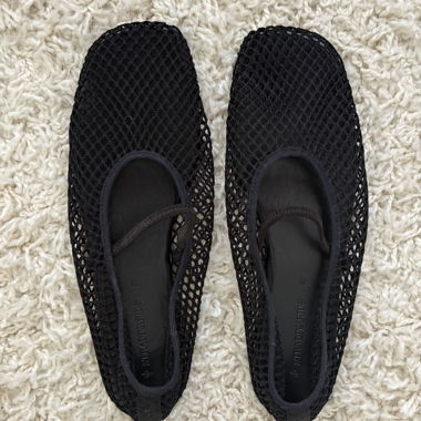 Stradivarius Mesh Ballerinas