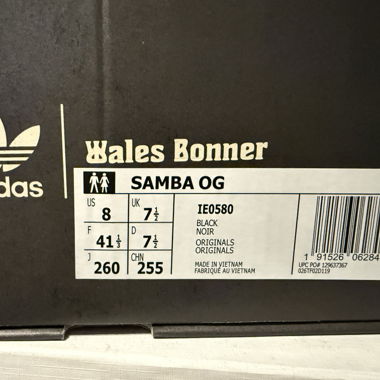 Wales Booner Samba OG Original 