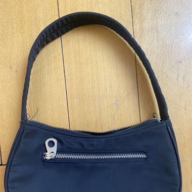 Nylon Baguette Bag