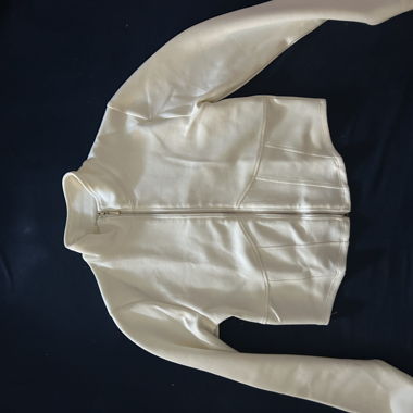 Amisu Cream Zip-Jacke