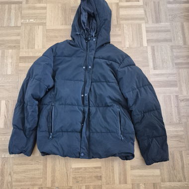 Doudoune noire ZARA