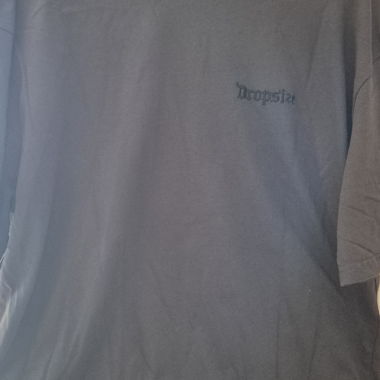 T-shirt Dropsize marrone